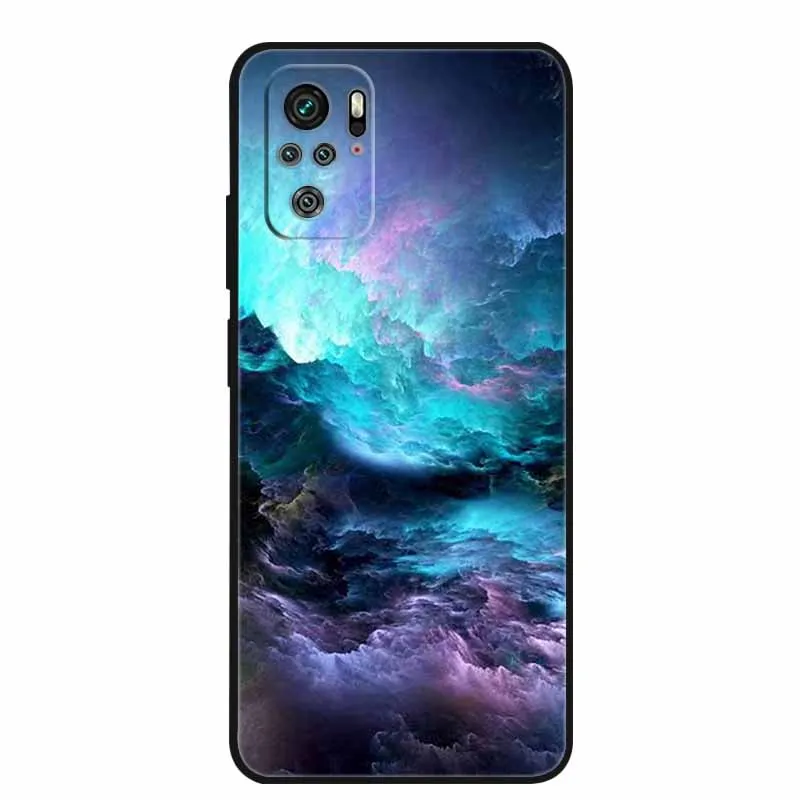 For Xiaomi Poco M5s Case Painted Soft Silicone Protective Phone Cover for Poco M5s Cases 6.43\'\' PocoM5s m 5s 2022 Back Shells