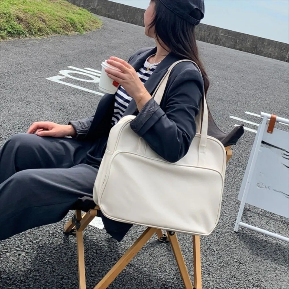 

Милая модная большая вместительная сумка-тоут, корейские сумки, кожаная сумка на плечо, сумка для багажа, дорожная большая сумка для коротких поездок