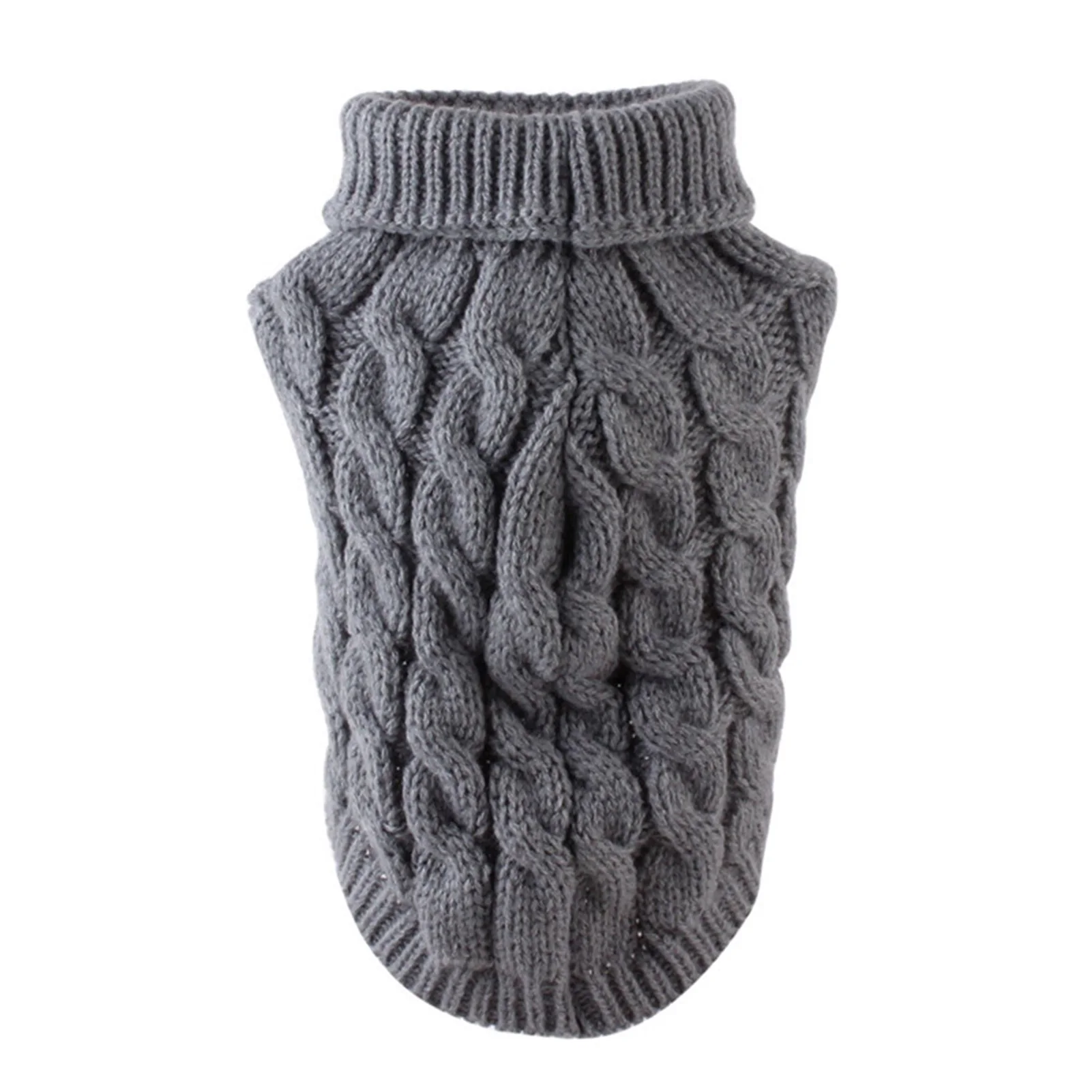 Winter Warm Knitted Pet Sweater Comfortable Pet Clothing For Dog Cat Pet