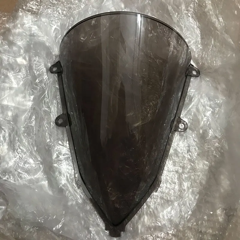 لهوندا CBR650R 2019 2020 2021 2022 2023 2024 2025 CBR 650R فقاعة مزدوجة الزجاج الأمامي شاشة الزجاج الأمامي منحرف الرياح