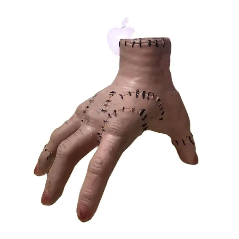 

Addams Cosplay Model hand Addams Family Halloween Party Costume Props Scary prank toy Car office decorations