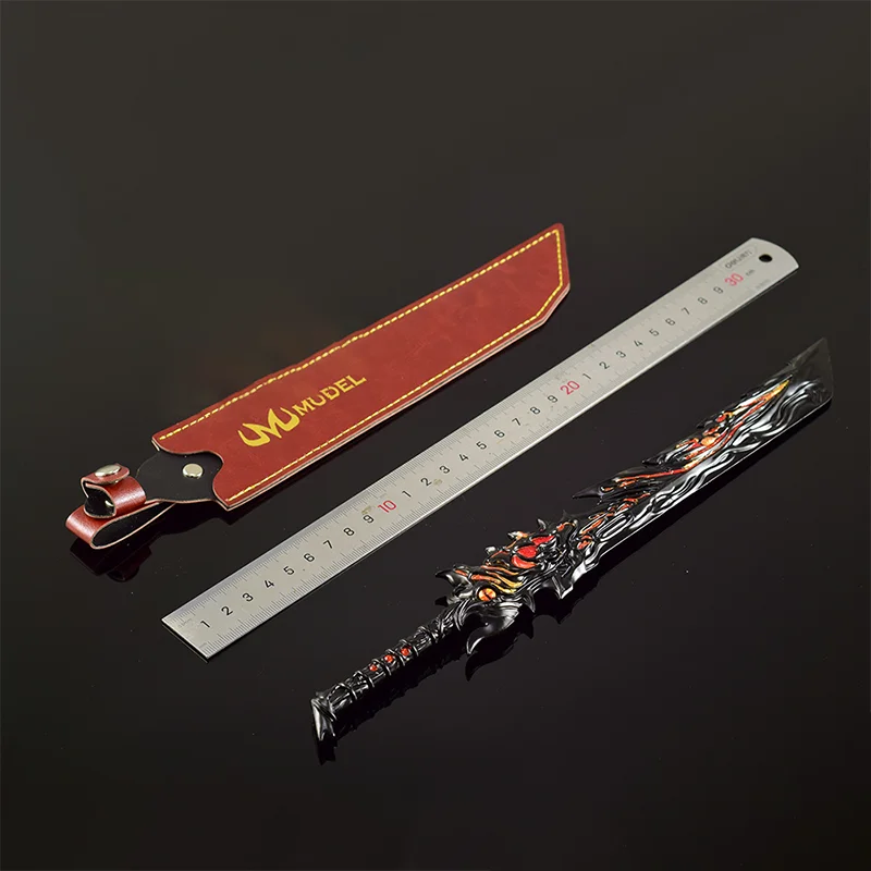 Pedang Tujuh Iblis Pemberontak - Cosplay Prop Katana ulasan dan harga