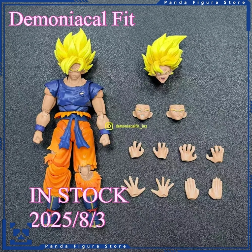 

New Product Presale Dragon Ball Demoniacal Fit - Fury Awakening 14.6cm Son Goku Movable anime Action Figure Model Toys
