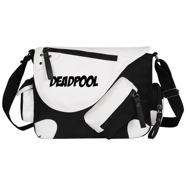 Marvel Movie Peripheral Deadpool Shoulder Bag Storage Crossbody Bag New Men\'S And Women\'S Outdoor Travel Portable School Bag