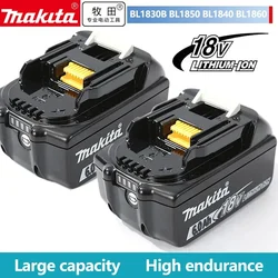 18V 6.0Ah Makita Original With LED lithium ion replacement LXT BL1860B BL1860 BL1850 Makita rechargeable power tool battery