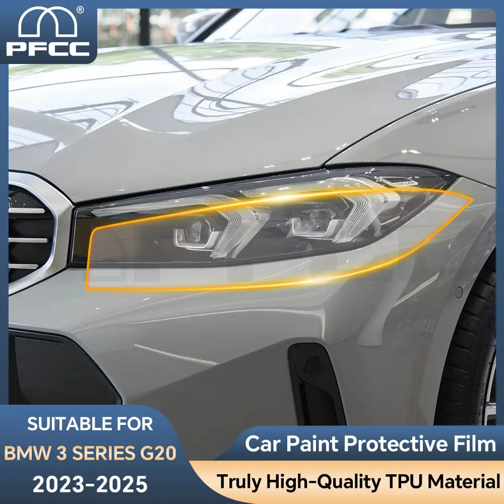 

Для BMW3 SERIES G20 2023-UP 8,5 мил предварительно вырезанная защитная пленка для краски из ТПУ PPF прозрачный бюстгальтер полный автомобиль прозрачные автомобильные аксессуары