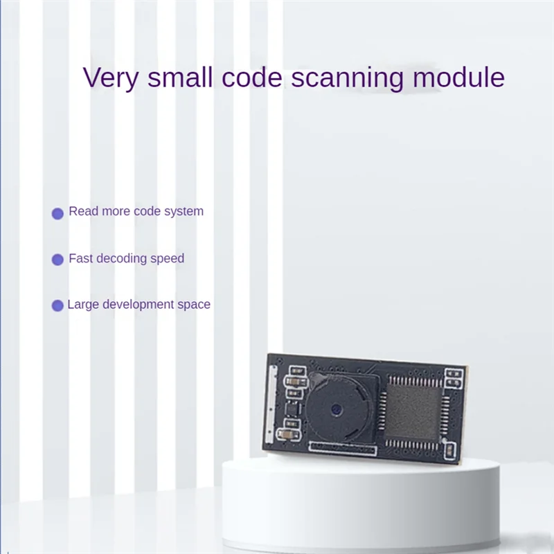 A98Z GM808 โมดูลสแกนเนอร์บาร์โค้ด QR รหัสอ่านโมดูลโมดูลสแกนขนาดเล็กมากรองรับหลายภาษา