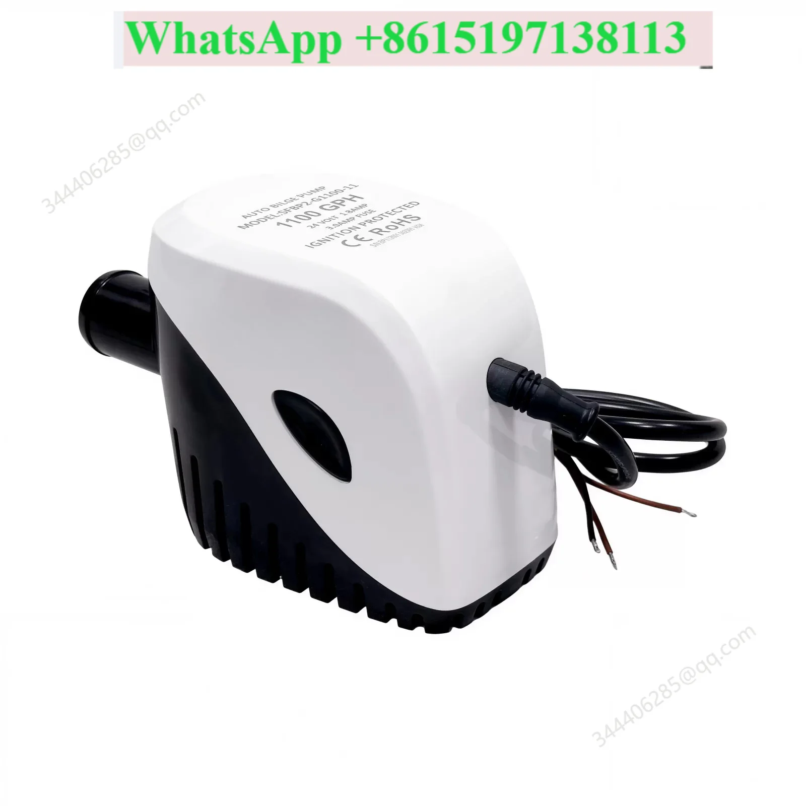 12 24V DC automatic pumping pump Submersible pump Bottom suction level induction electric