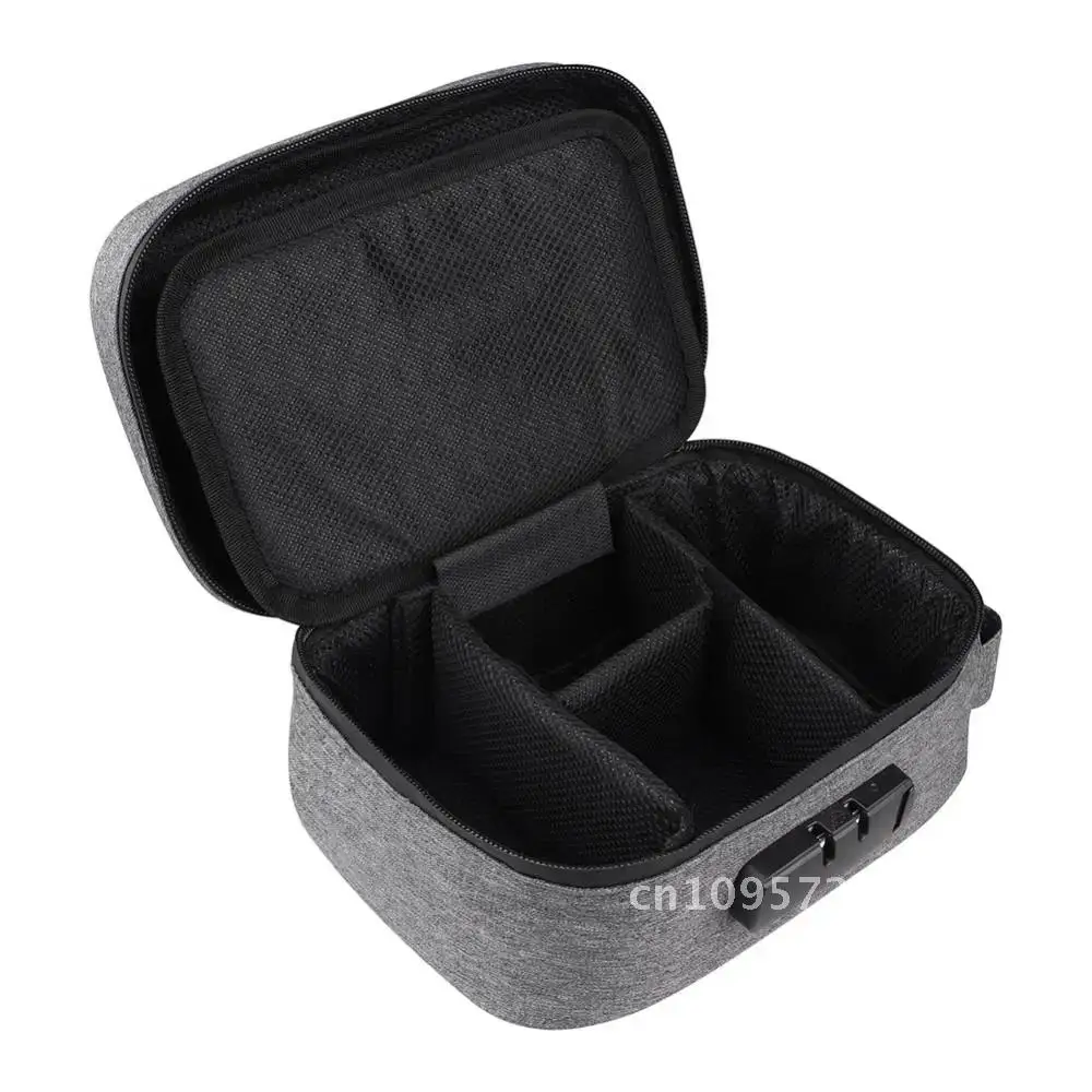 Smell Proof Bag With Lock Odorless Stash Storage Anti-odor Accessories Case Container Bag Home For Set Medicine Travel