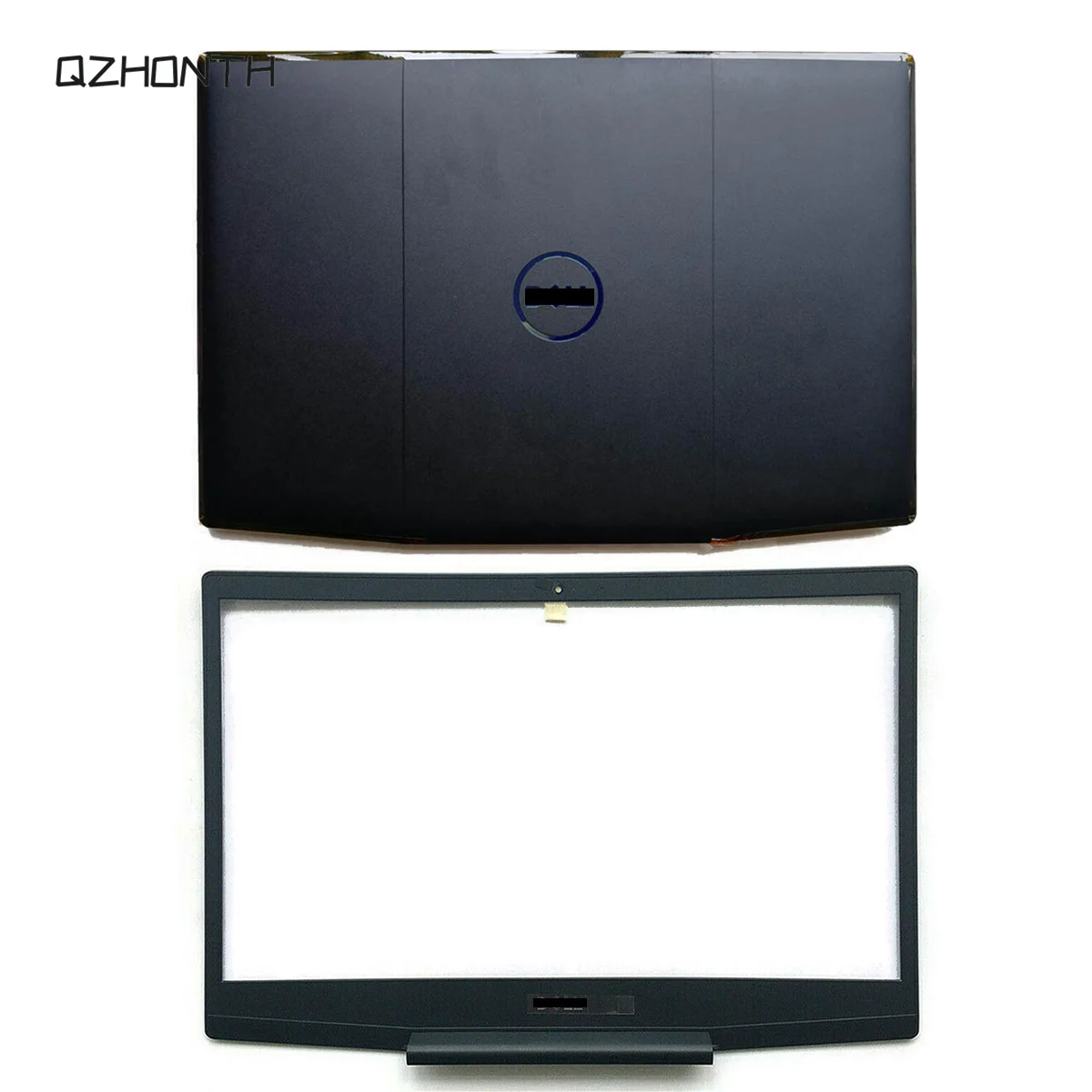 Imagem -05 - Lcd Tampa Traseira para Dell g3 15 3590 Tampa Traseira Top Case 0747kp Moldura Frontal Dobradiças Parafusos Logotipo Azul