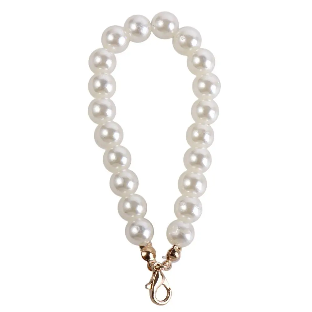 Anti-Drop Mobile Phone Chain Beaded Hanging Cord Pearl Lanyard Keychain Phone Charm Phone Case Chain Women Girls
