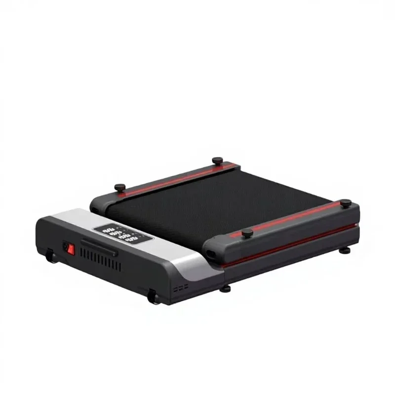 Electric Home Use Ultra Quiet Foldable Walking Treadmill Flat Without Armrests Indoor Fitness