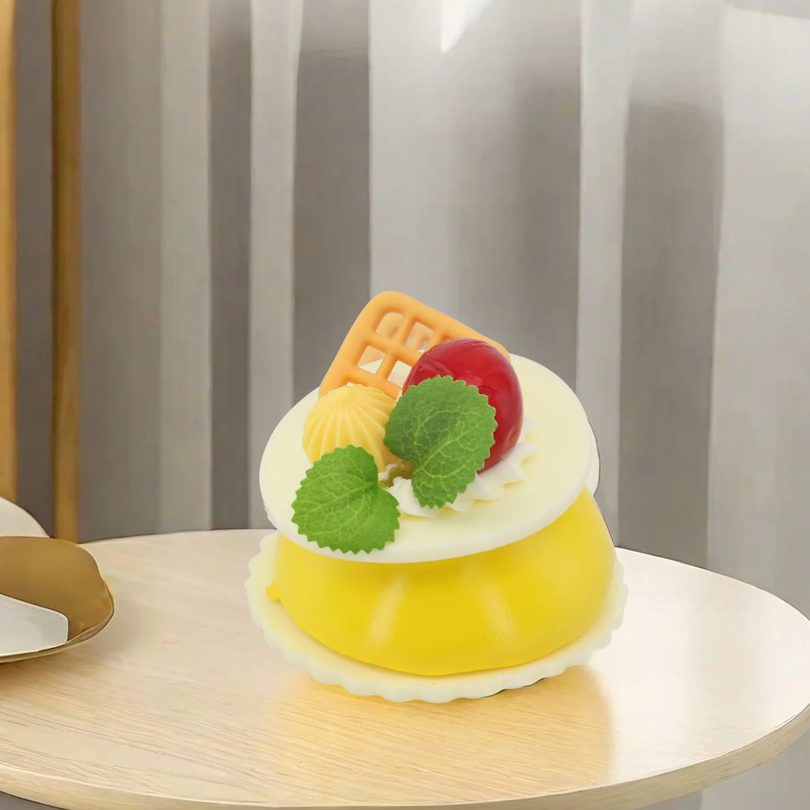 Simulated Cake, Chocolate Cake Model, Exquisite Table Decorations, Holiday Party Supplies, Simulated Food And Vegetables