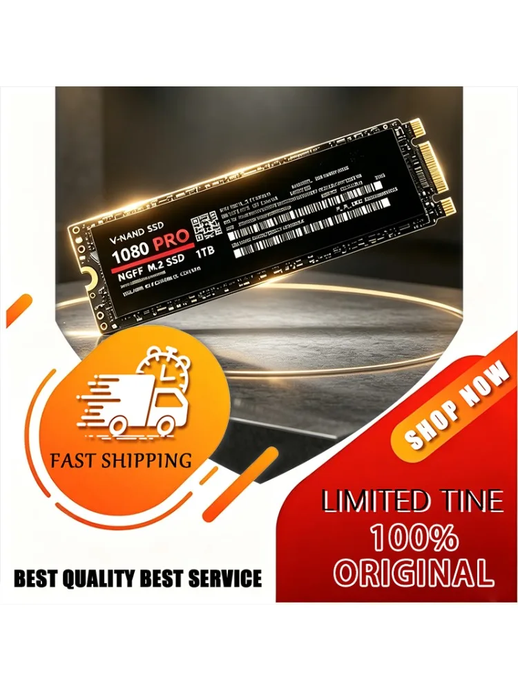 1080PRO PCIe 4.0 NVMe M.2 2280 SSD für nahtloses Gaming und professionelle Multitasking-Produktivität bietet extreme Geschwindigkeit 500GB-4TB.