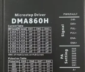DMA860H Stepping Driver Controller