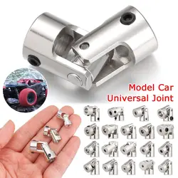 Rc Boat Car Metal Cardan Joint 2mm/2.3mm/3mm/3.175mm/4mm/5mm/6mm/8mm Gimbal Couplings Shaft Motor Connector Universal Joint