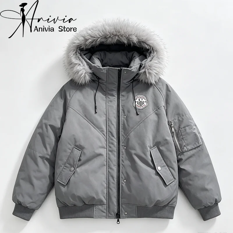 Women'S Y2K Fashion Aesthetic - Women's White Grey Hooded Jacket Y2K