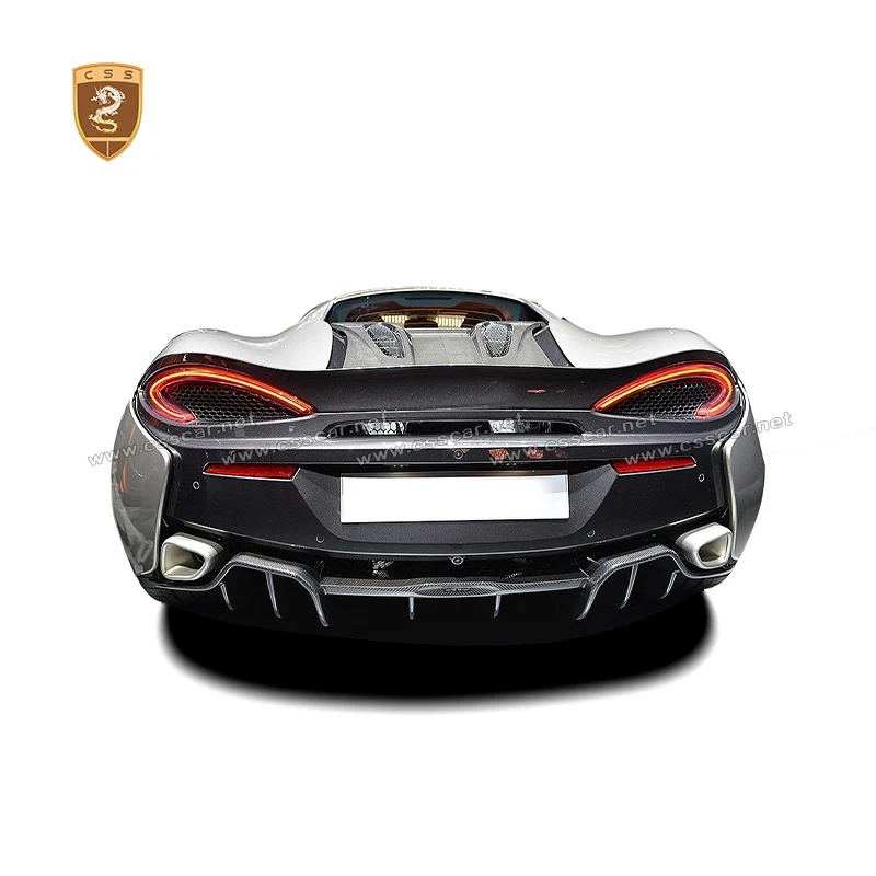 

Rear Bumper Diffuser For Mclaren 540C 570S OEM Parts Carbon Fiber Rear Lip Spoiler Car Accessories Upgrades Tuning