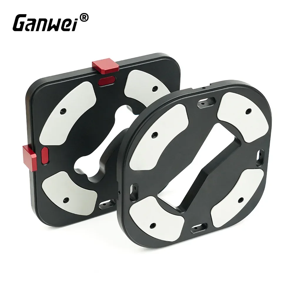 Woodworking Radius Jig, Quick Change Round Corner Template, R15-R50 Chamfer Guide for Router Edge Trimming
