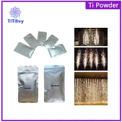 1-200Bags Ti Powder Of Cold spark Stage machine Fountain Sparkular Machine Consumable Dmx Dj Bar Party Disco Indoor Outdoor 200g