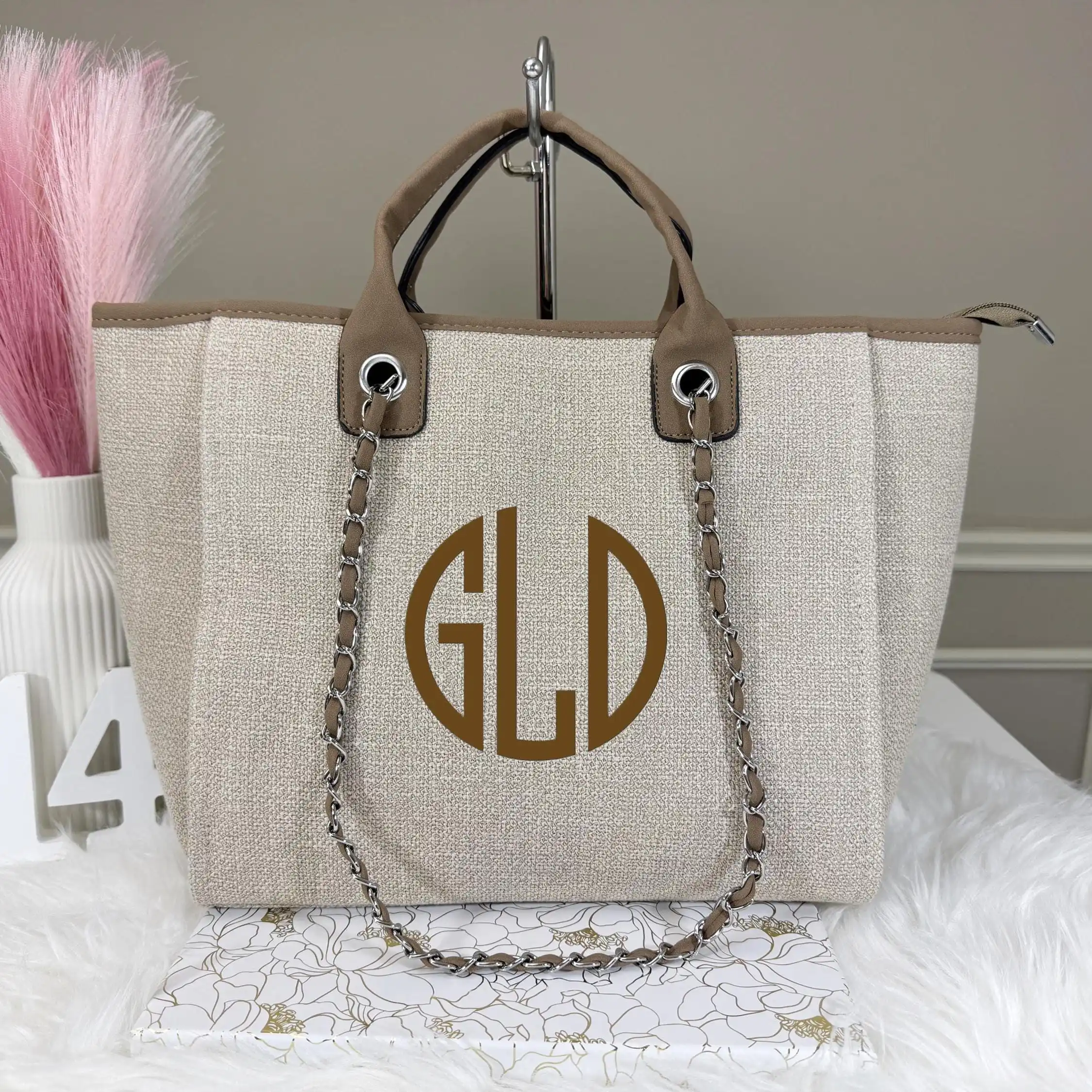 فاخر مصمم 2025 المرأة حقيبة يد سوداء هدايا للعملاء حقائب الجامعة التسوق قماش حمل حقيبة العمل امرأة حقيبة سفر