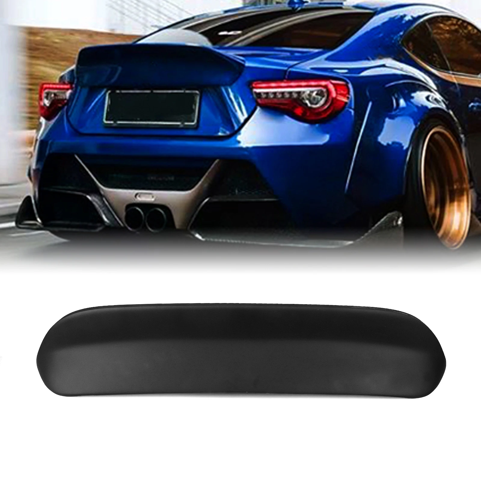 

Matte Black Rear Trunk Lid Spoiler Wing For Toyota 86 GT86 Subaru BRZ Scion FR-S 2013-2020 Coupe 2-Door Tailgate Splitter Lip