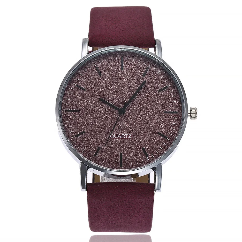 Montre-bracelet à quartz conviviale rée pour homme, échelle sans mot simple, tempérament décontracté, ceinture de montre, mode