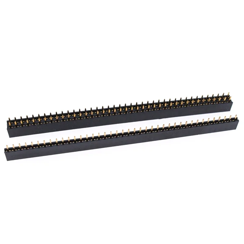 5PCS/lot 5.7mm Plastic Height | Single-row bus 2.54mm spacing 1*40P 2*40P single-row bus