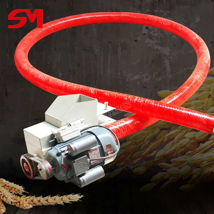 Transportador de tornillo Flexible automático, moderno y avanzado