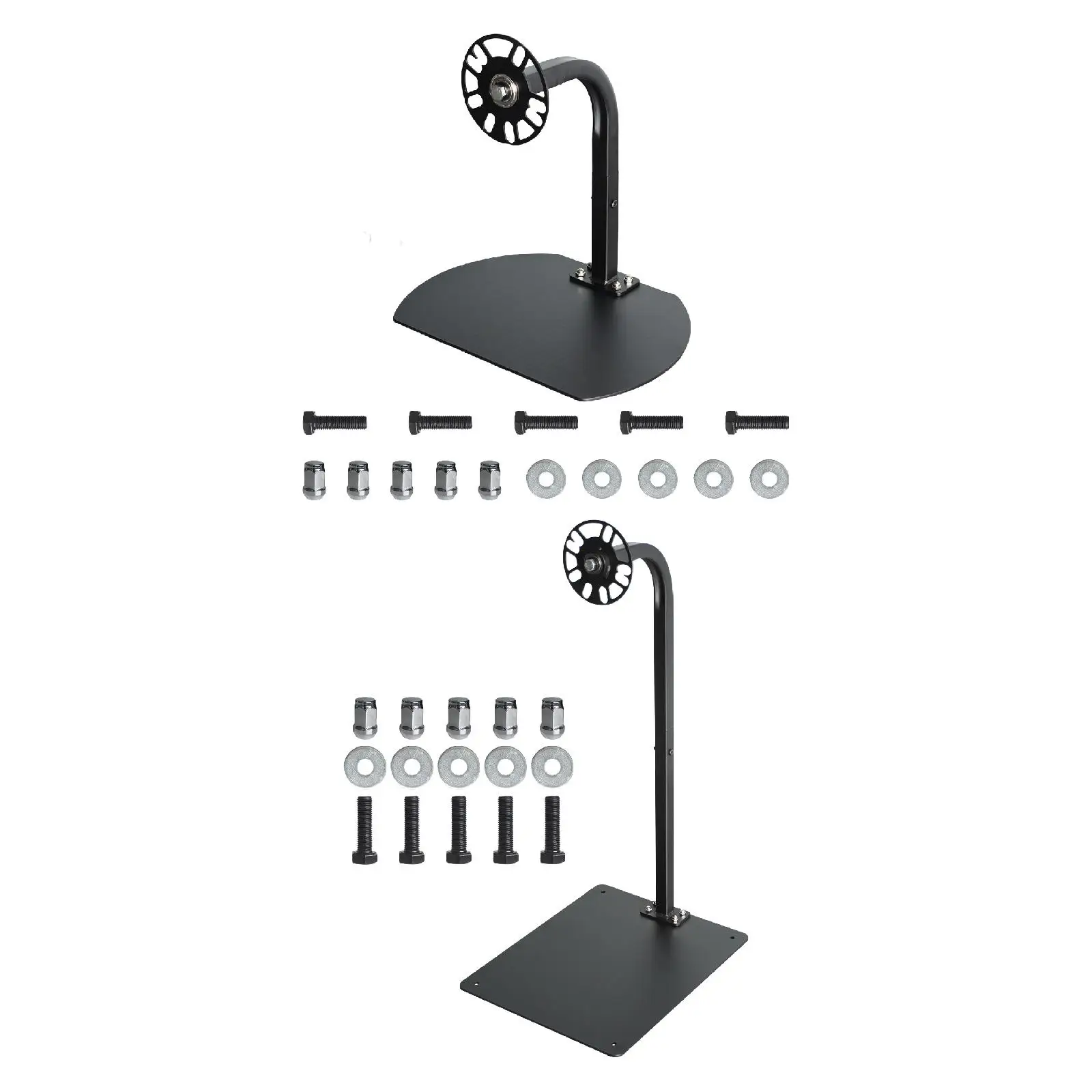

Wheel Rim Storage Rack Steel Car Tire Display Stand 360 Rotating for Automobile Organizing Exhibition Tool Rooms Trade Show