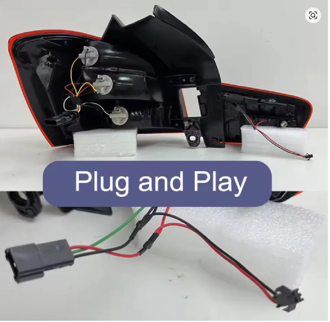 1set Suitable for 15-18 BMW 1 Series taillight assembly F20 F21 modified CSL LED rear taillight streamer light