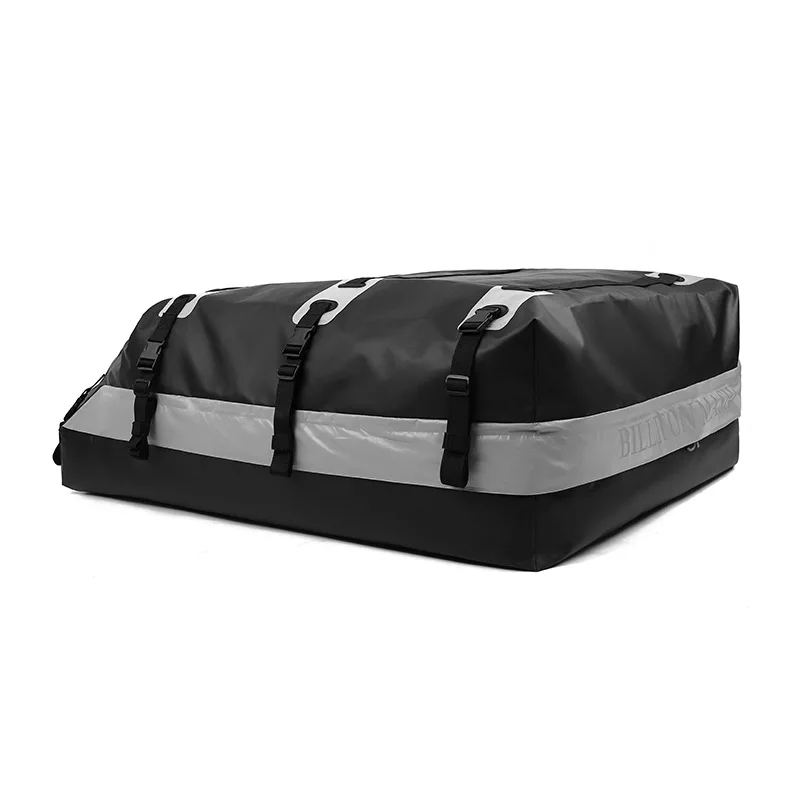 

500D clip mesh high frequency pressing, waterproof and sunscreen car roof luggage bag, roof bag large capacity