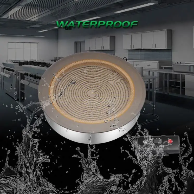 2025 تسخين سريع معدات المطبخ لوحة التدفئة سلك التحكم الكهربائية موقد سيراميك طباخ الأشعة تحت الحمراء