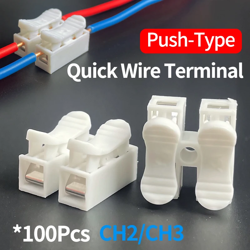 100Pcs CH2 CH3 Push…