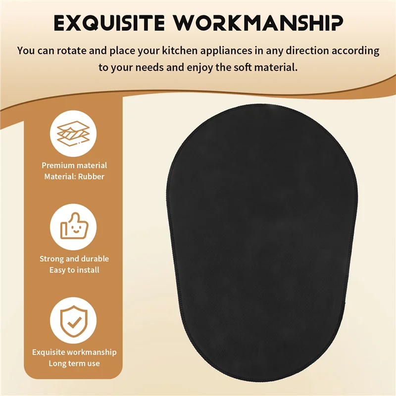 Mixer Sliding Mat, Mixer Slider Mat For Kitchenaid Professional 600 Series 5-8 Quart Bowl Lift Stand Mixer Slider Mat