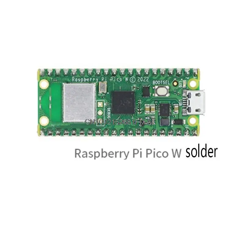 Original Raspberry PI Pico or Pico W with wireless WiFi development board, Pico or Pico H with pin head, support micropython/c++