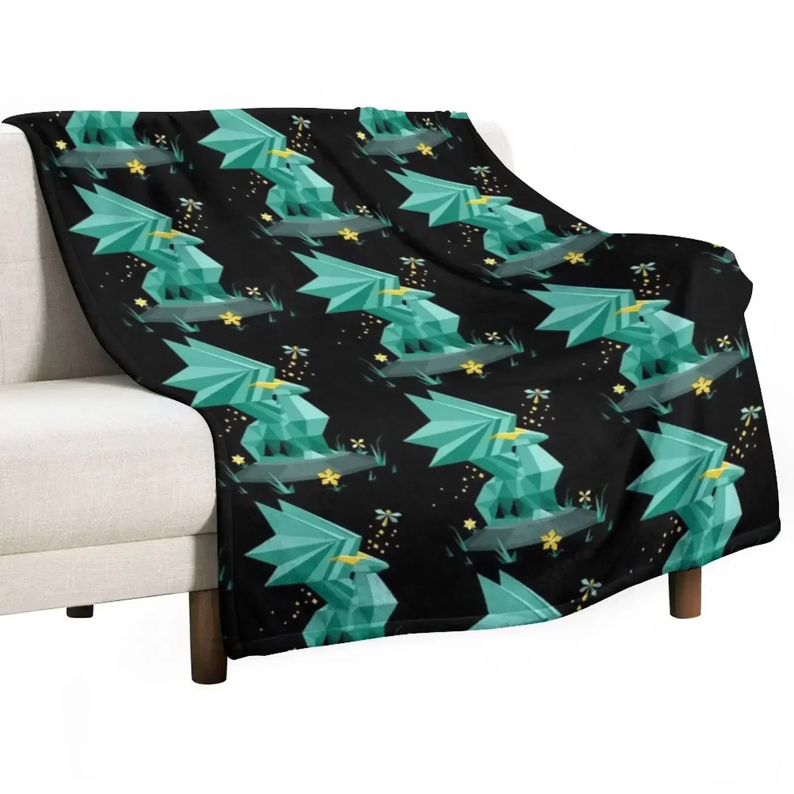 Crystal Guardian Pdj222 Throw Blanket manga Soft Beds Extra Large Throw Summer Beddings Multi-Purpose Thermal Blankets