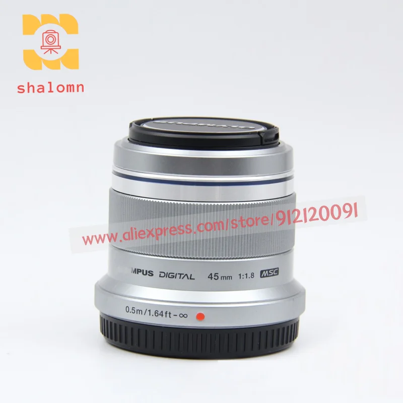 جديد الأصلي 45 مللي متر F1.8 عدسة لأوليمبوس EM10 EM5 EP5 EP3 EPL5 EPM2 45F1.8 صورة رئيس فتحة كبيرة خوخه عدسة بدون مرآة
