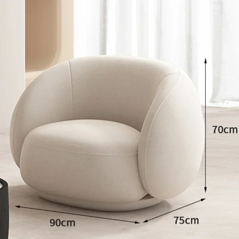 Cute Fancy Unique Sofa Chair Filling Soft Lazy Nordic Loveseat Modern Sofa Puffs Lounge Divano Soggiorno Apartment Furniture