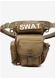 الرجال التكتيكية قطرة الساق حقيبة متعددة الوظائف الخصر حزمة قابل للتعديل حزام الفخذ المشي لمسافات طويلة الرياضة ركوب الدراجات مقاوم للماء حقيبة التخييم النايلون #5