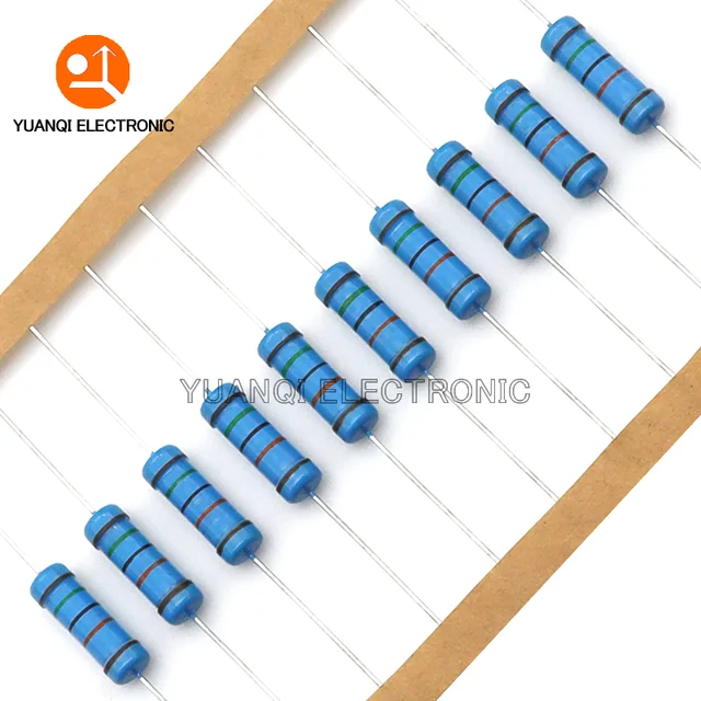 10 sztuk 3W metalowy rezystor z folii 1% 1R-2.2M 0.1 0.22 1 120 200 240 510 560 1K 680 K 3.3K 5.1K 5.6K 10K 75K 7.5K 330K 1M omów