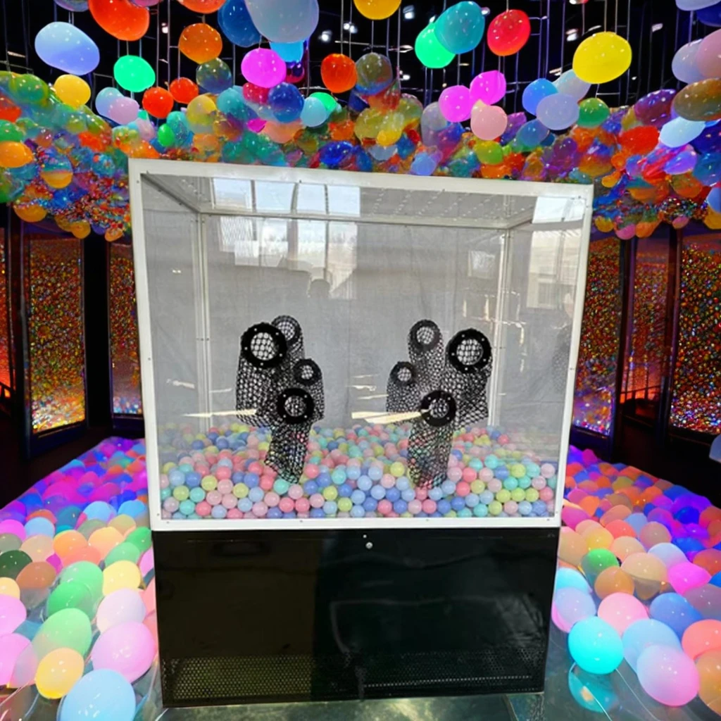 ボールを吹いてキャッチするゲーム インタラクティブゲーム イベントゲーム カーニバルゲーム イベント小道具