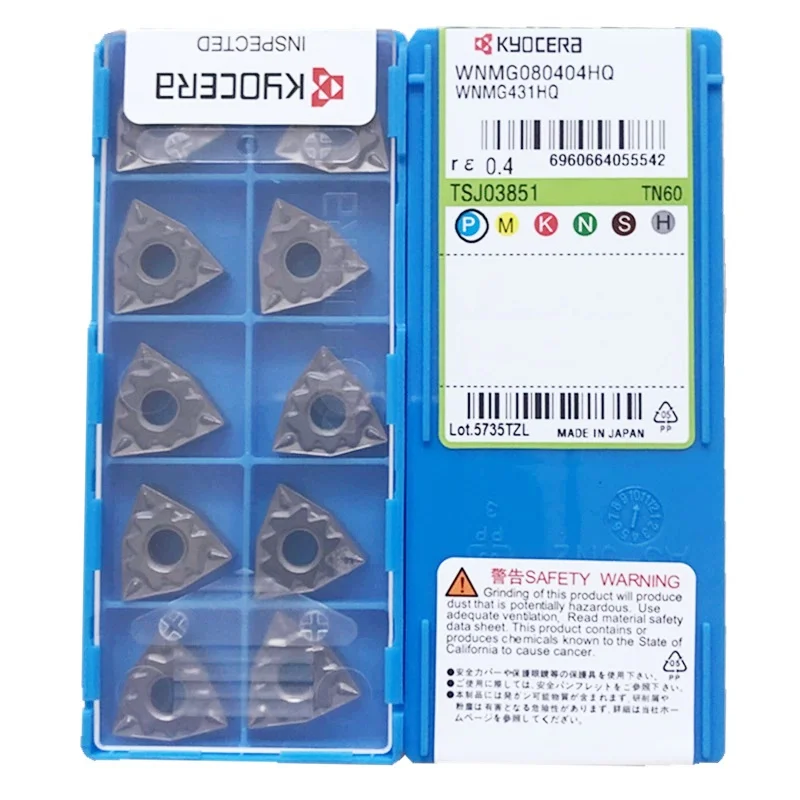 

WNMG060404HQ TN60 /WNMG060408HQ TN60 /WNMG080404HQ TN60 /WNMG080408HQ TN60 твердосплавные вставки для токарных лезвий с ЧПУ 10 шт.