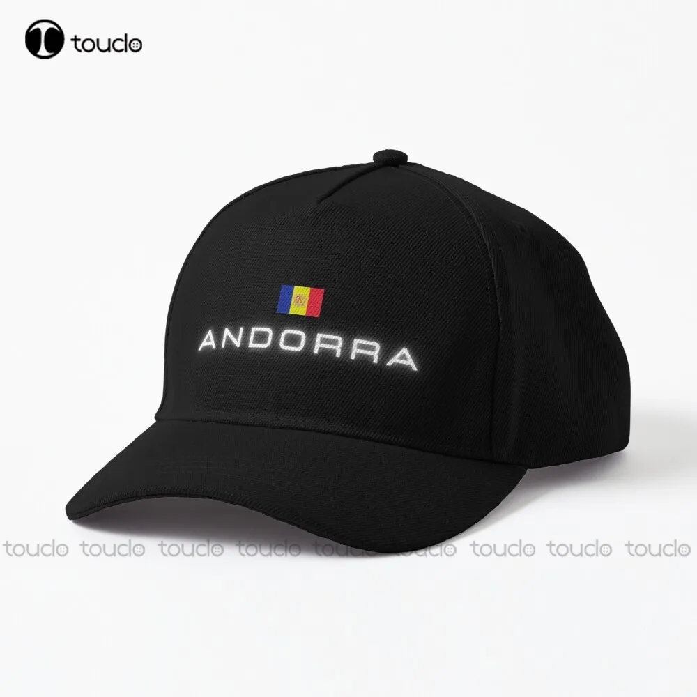 Andorra flag Dad Hat hat organizer for baseball caps Cotton Outdoor Simple Vintag Visor Casual Caps Outdoor Climbing Traveling