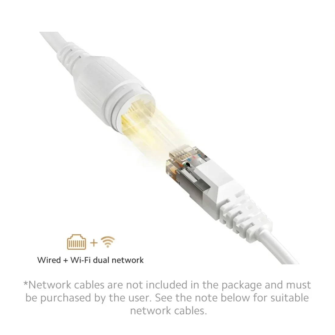 كاميرا XIAOMI الخارجية الأصلية CW300 2.5K رؤية ليلية كاملة الألوان 4 مليون بكسل IP66 تحذير تتبع الإنسان النسخة الصينية