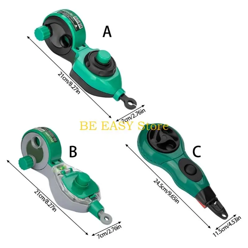 E28F Automatic Rewinding Manual Layout Line Tool Line Marker Tool For Contractors