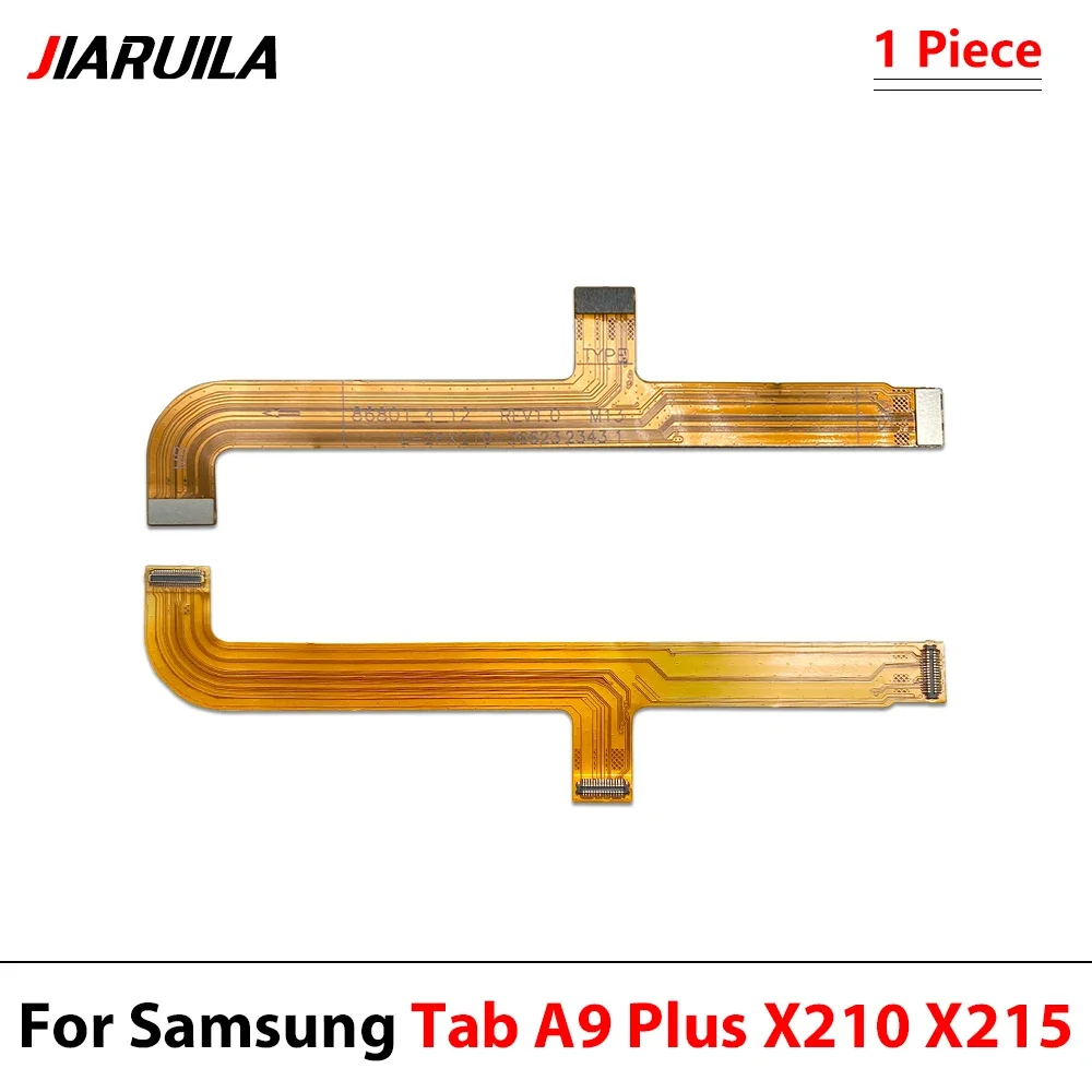 New For Samsung Tab A9 Plus X210 X215 USB Charger Board Connector Main Flex Cable + Power Volume Flex