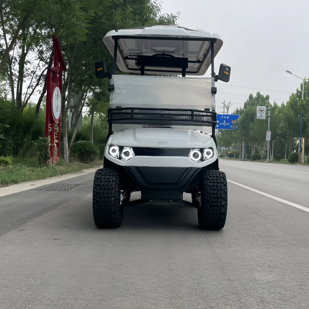 72 فولت بطارية ليثيوم 8 مقاعد عربة جولف كهربائية عربات التي تجرها الدواب CE المعتمدة الصين الصنع 4 مقاعد بطارية تعمل بالطاقة الفاخرة الغولف الكهربائية #6