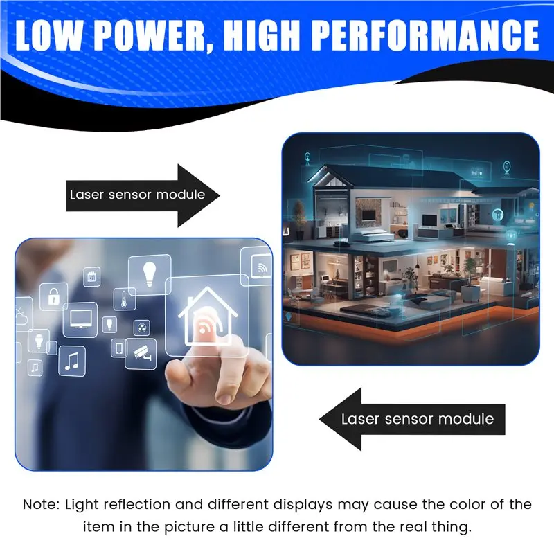 VL53L8CX 8X8 Multi-Zone Time Of Flight Tof Laser Ranging Sensor Module Low Power High Performance
