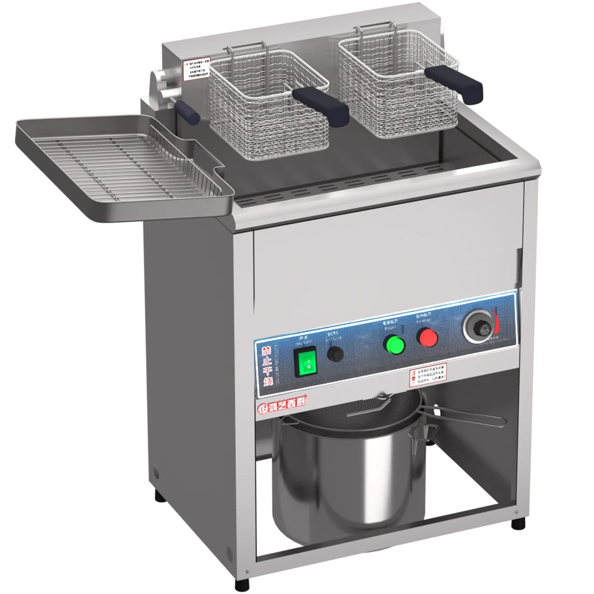 Professional Commercial Deep Fryer With Basket High Quality Commercial Frying Machine Supply